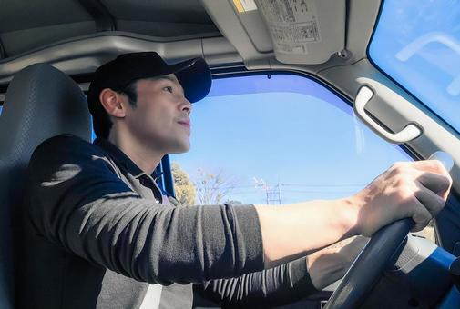 トラックの運転,イメージ